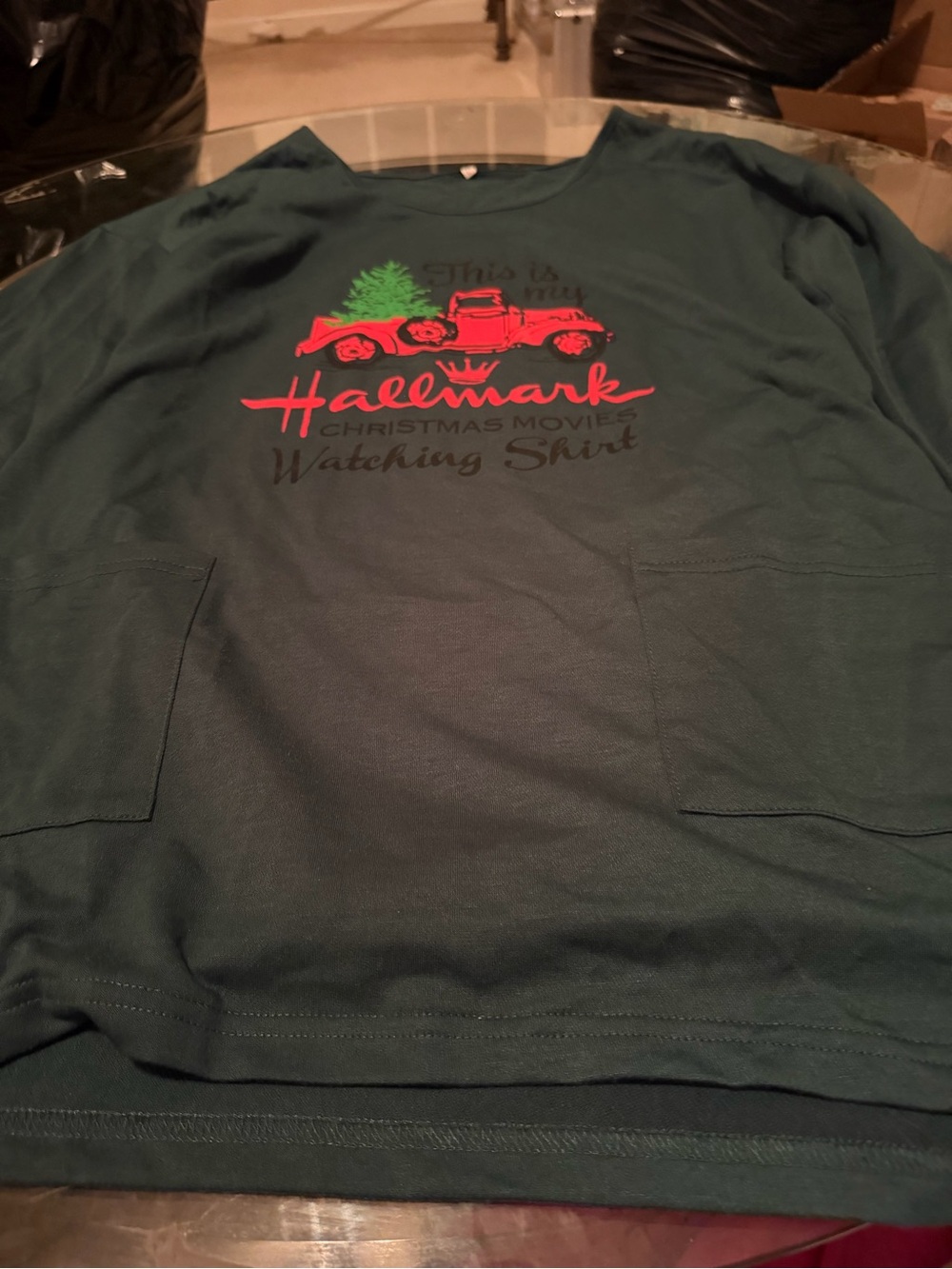 Hallmark Christmas Movie Watching Shirt - Green
